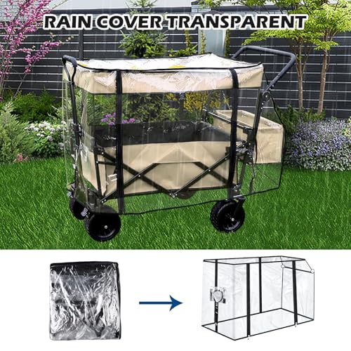 Accessoires pour chariot à bras avec cette bâche de protection de pluie