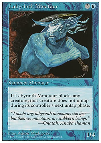 minotaur mtg cards Magic: The Gathering Spinehorn Minotaur has double strike. Minotaur Illusionist | Apocalypse |