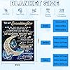 BUUGVIIL Granddaughter Gifts from Grandma, Granddaughters Gift Blanket, Gifts for Granddaughters, to My Granddaughter Blanket from Grandma for Birthday Christmas Graduation 60"x50" #2