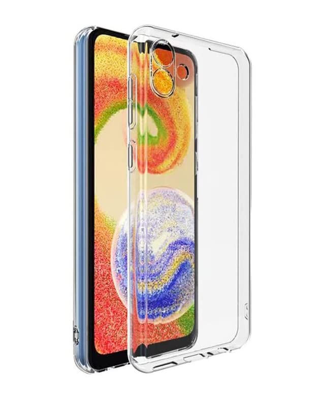 Image of Ultra Clear Slim Anti-Slip Grip Soft Flexible Back Cover for Samsung Galaxy F14 5G / SM-E146B /DS (Shockproof,Transparent)