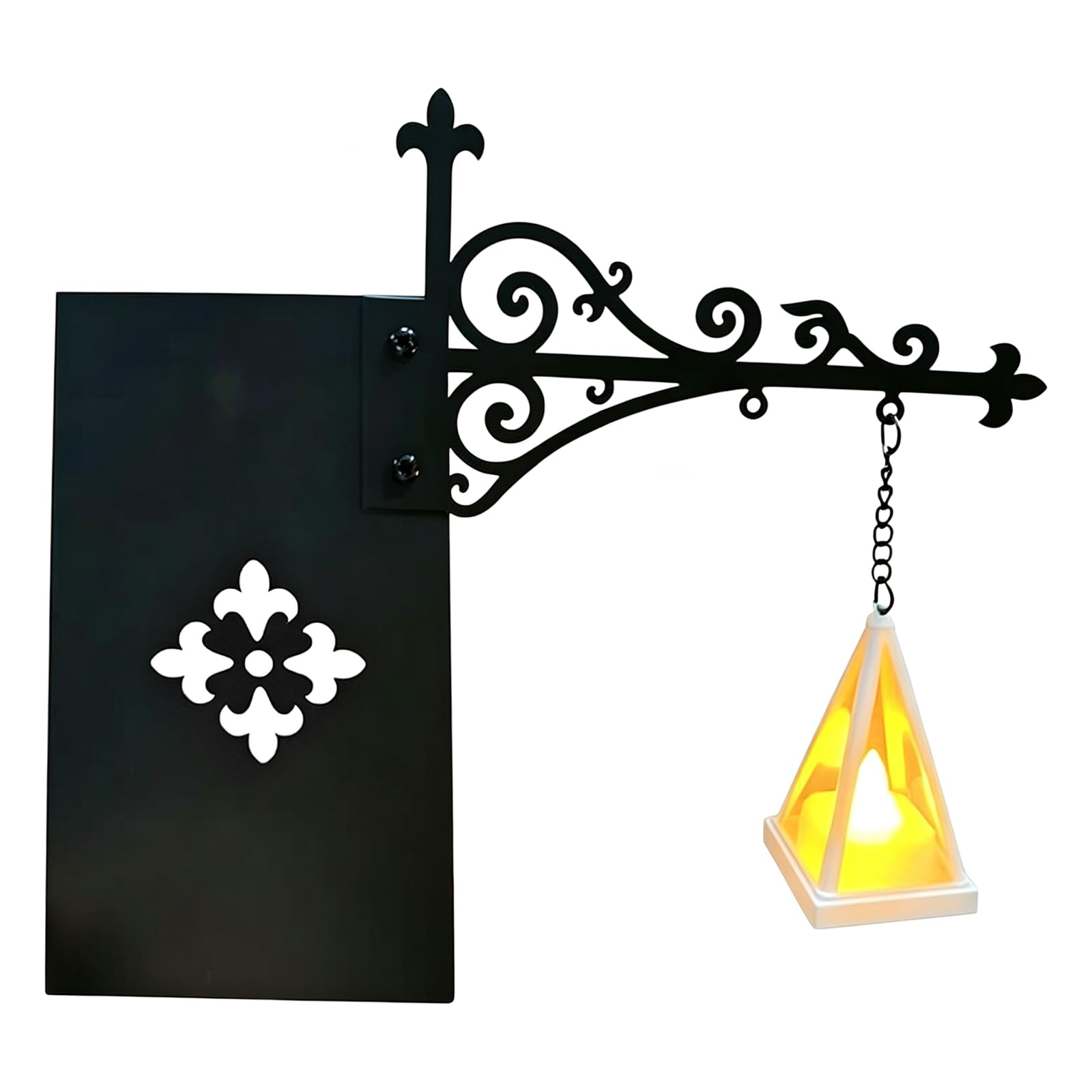 Bookshelf Lantern, LED Library Lamp with Warm Light for Reading Nook