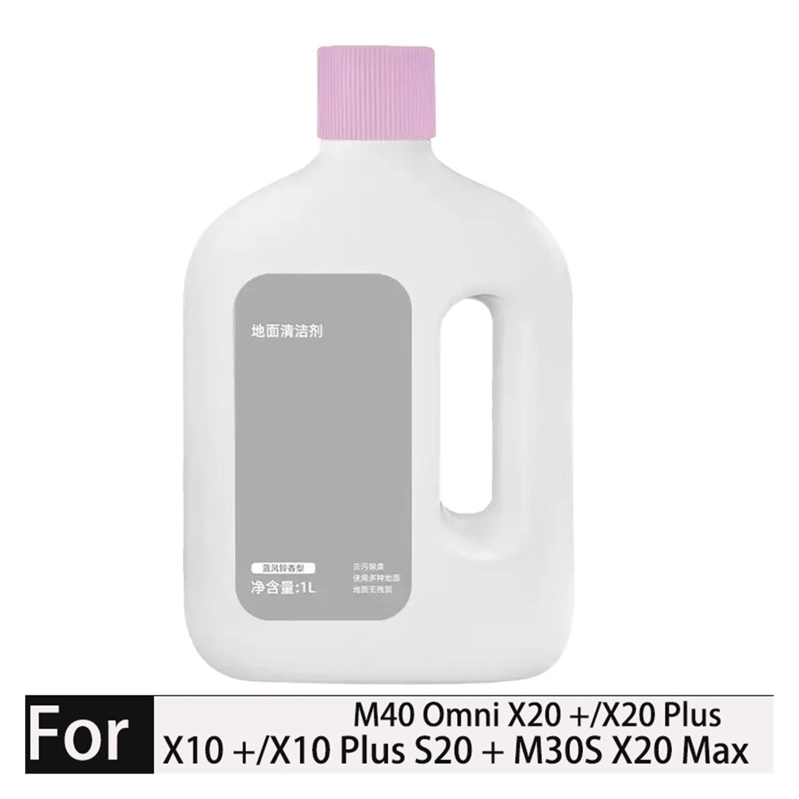 Spezielle Bodenreinigungsflüssigkeit 1 L, Kompatibel Mit XIAOMI Mijia M40 Omni X20 +/X20 Plus /X10 +/X10 Plus S20 + M30S X20 Max, Staubsaugerteile