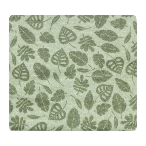 Image of Hudson Baby Cotton Flannel Receiving Blankets 4-Pack, Wild Leaf Safari, One Size