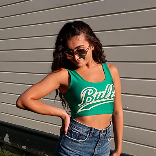 Image of Lojobands Women's College Gameday Outfit Tank Top Tailgate Crop Top One Size Fits Most