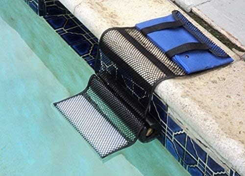 Critter Pool Escape Net-Animal Escape Ramp for Pools- Save Critters in Swimming Pool Device-Frog Pool Escape-Mice Rats Squirrels Possums Turtle Frogs Saver-Easy Setup Low Priced Animal Escape Device