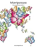 Mariposas libro para colorear para adultos 1 (Spanish Edition)
