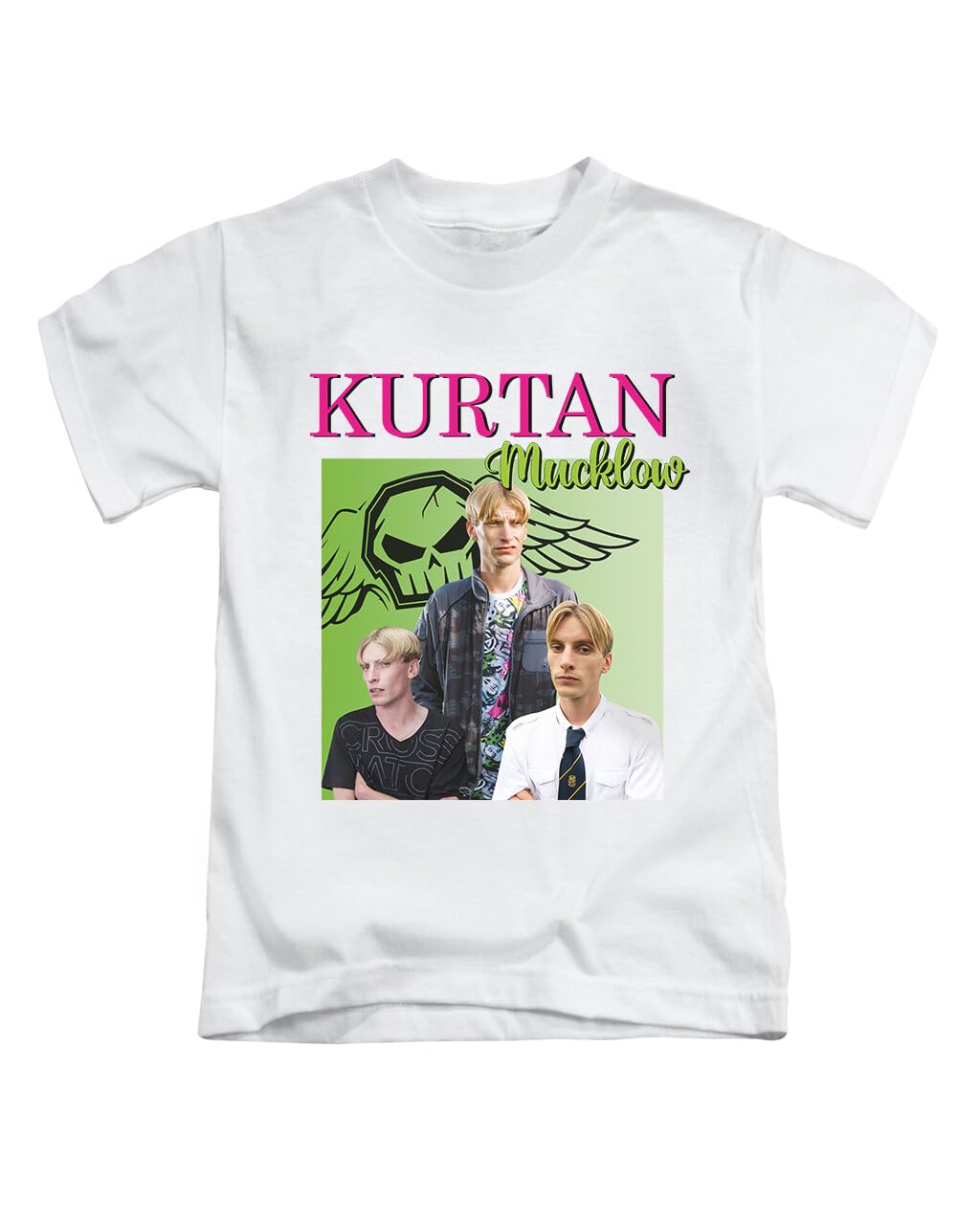 New Spirit Original Kurtan Mucklow Meme Trending Tee T-Shirt Funny Unisex T Shirt Top White