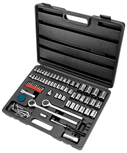 Performance Tool W1183 SAE/Metric 82-Piece Socket (1/4", 3/8" & 1/2" Drive) & Bet Set