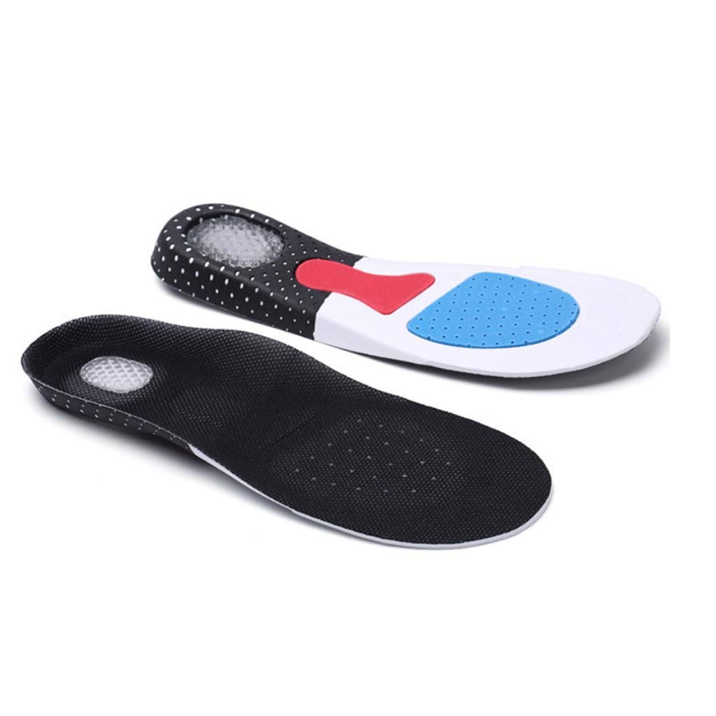 Tailorable Silicone Insoles, Men's Orthopedic Arch Support Sports Insoles, Soft Running Pads