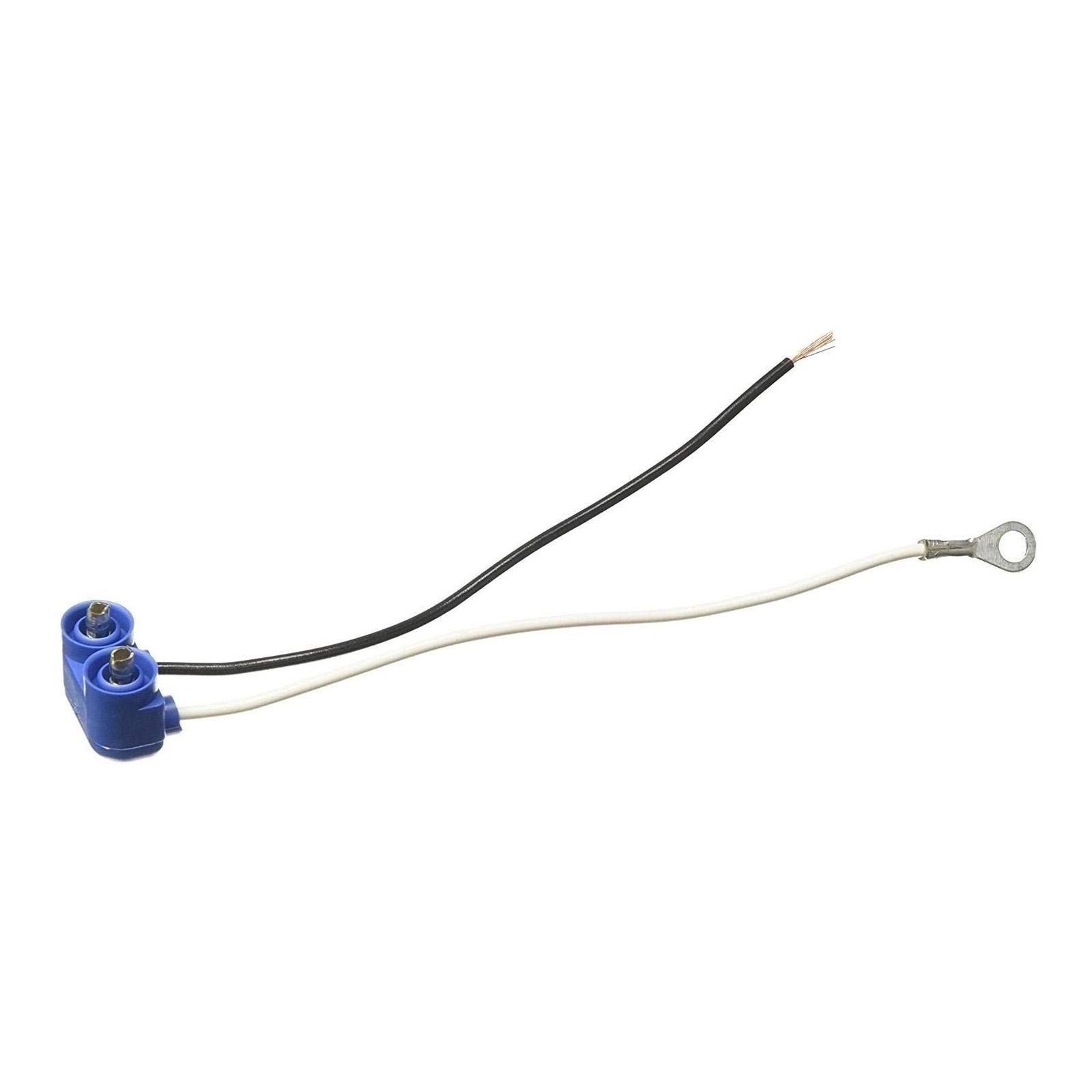 Grote 67001-3 - Sealed Marker Lamp Pigtails, 6Long, Ring Terminal Ground, Blunt Cut Wire