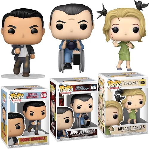 Eve James Bond Collection Pop! Figure Agent 007 Bundled with Spectre Exclusive Specialty Series + Moneypenny from Skyfall + Movie Poster Magnet No Time Die + GoldenEye Cards 4 Items