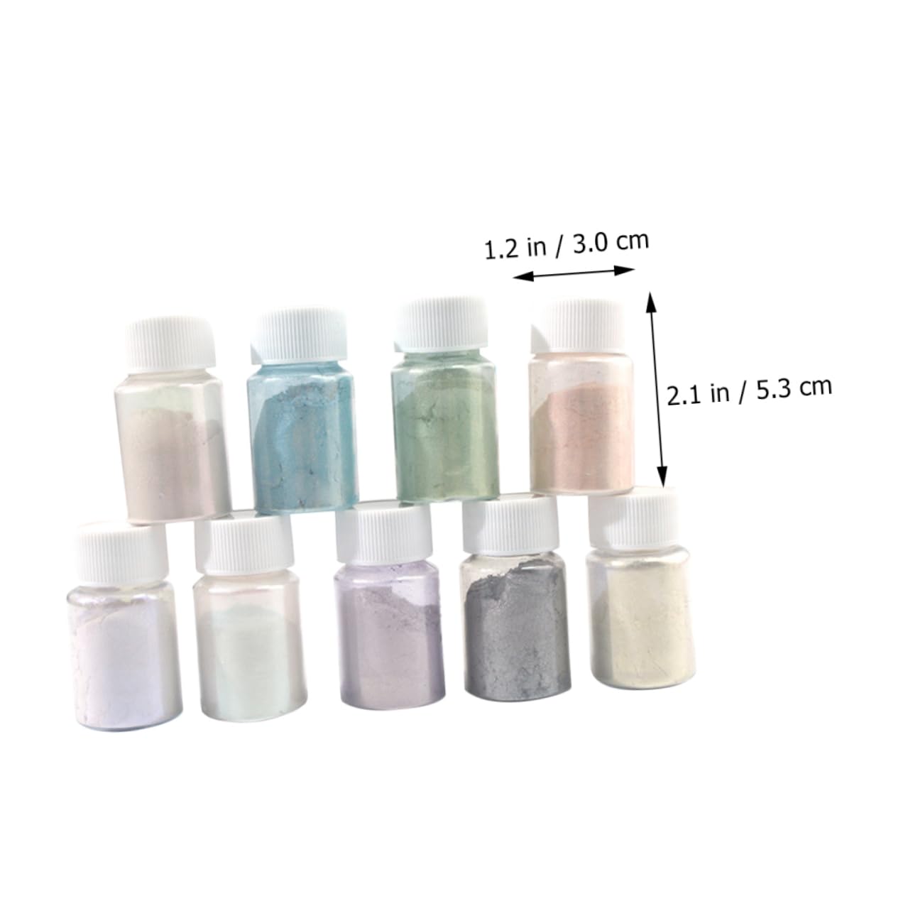 27piezas De Mica Set De Iridiscentes Para Manualidades Jabones y Cosméticos Pigmentos Para y