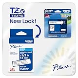 Brother TZE231 Genuine P-Touch Tape (12mm Black on White)