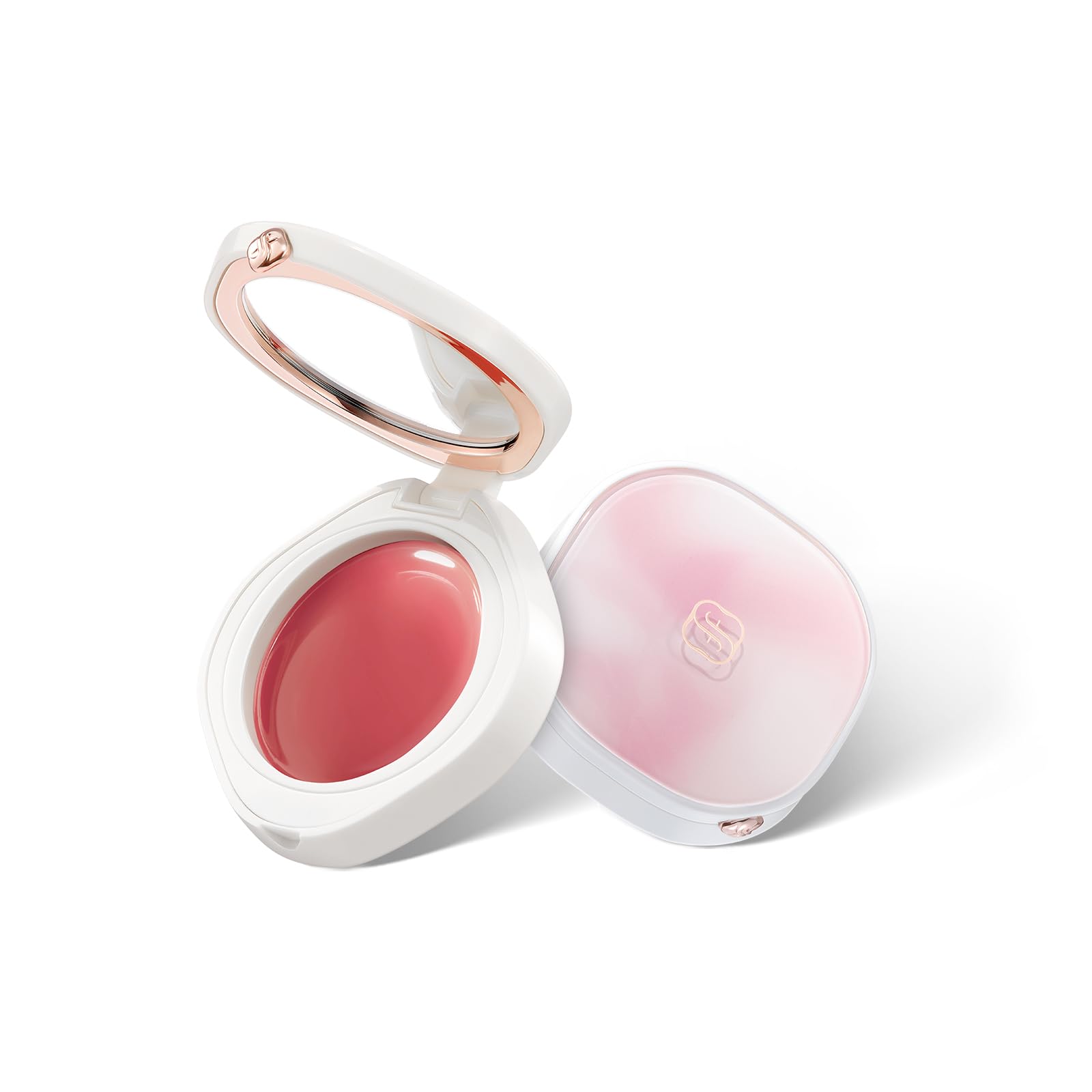 FLORASIS Dewy Touch Tinted Lip Balm Lip Mask Lip Balms for Dry Lips (01 Aromatic Peach, 1 Count)