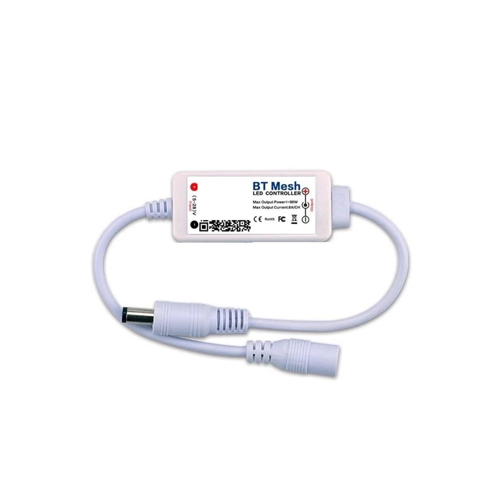 Controlador de red de tiras y ajuste simultáneo RGBW