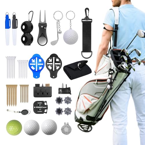 Calendrier de Noël Golf - Cadeau - Design exclusif - Compte à rebours avec boules - T-shirt parfait pour les athlètes, la famille, les amis, les couples, les fans