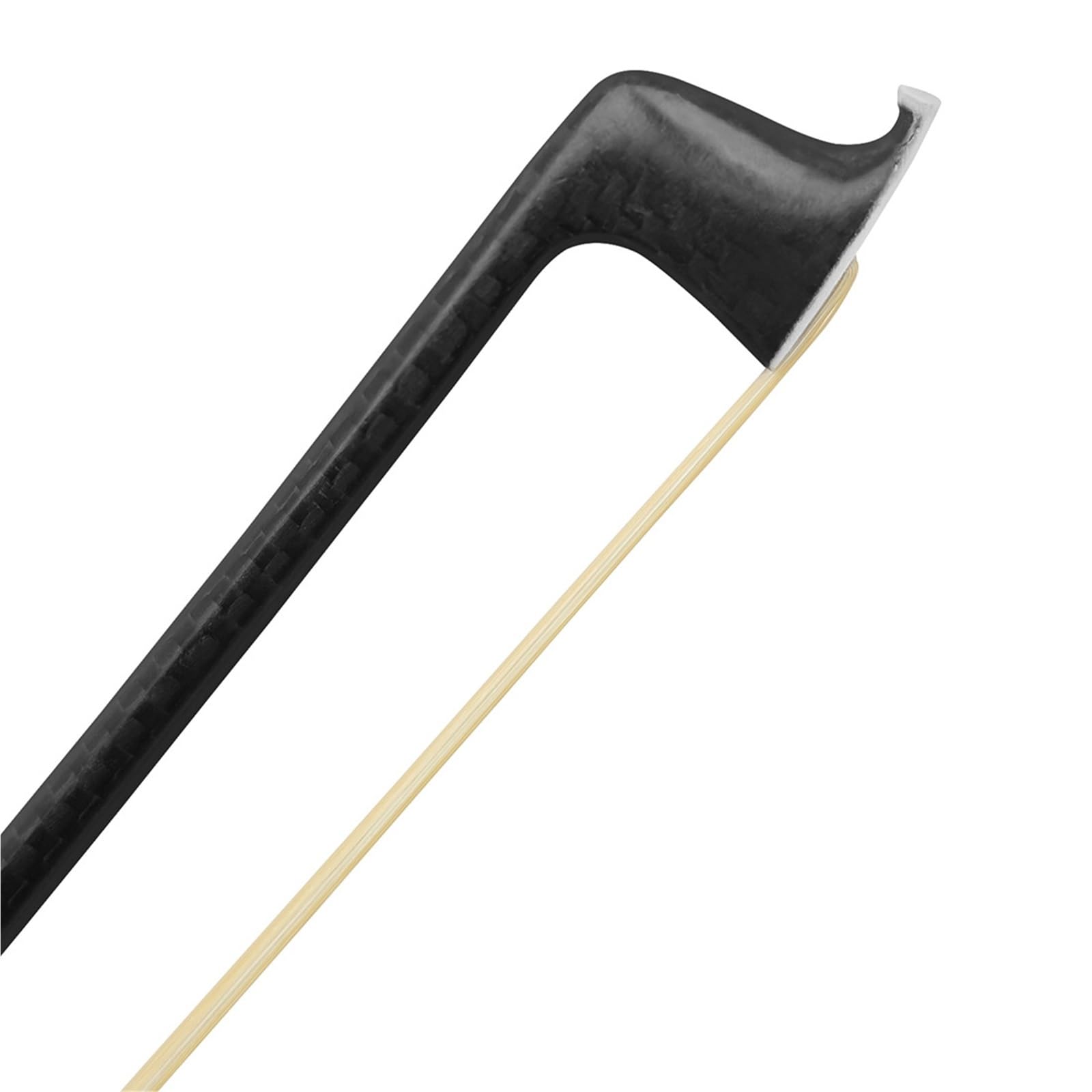 Arcos De Violín Profesionales Arco De Violín Fibra Carbono Grado Rendimiento Ébano Crin Alambre Plata