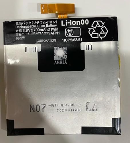 �݊� Sharp UBATIA273AFN1 Aquos Sense 1 �m�[�g�d�r UBATIA273AFN1 3.8V 11Wh/2700mAh