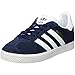 adidas Unisex-Kinder GAZELLE C Gymnastikschuhe, Blau (Collegiate Navy/FTWR White/FTWR White Collegiate Navy/FTWR White/FTWR White), 31.5 EU