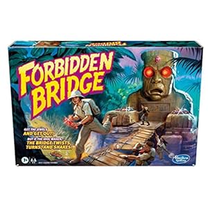 Hasbro Gaming Forbidden Bridge Game, Adv...