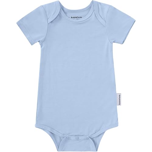 BubblePanda Rayon made from Bamboo Baby Onesie Unisex Baby Bodysuit Bamboo Baby Clothes Girl Boy 0-24 Months Neutral