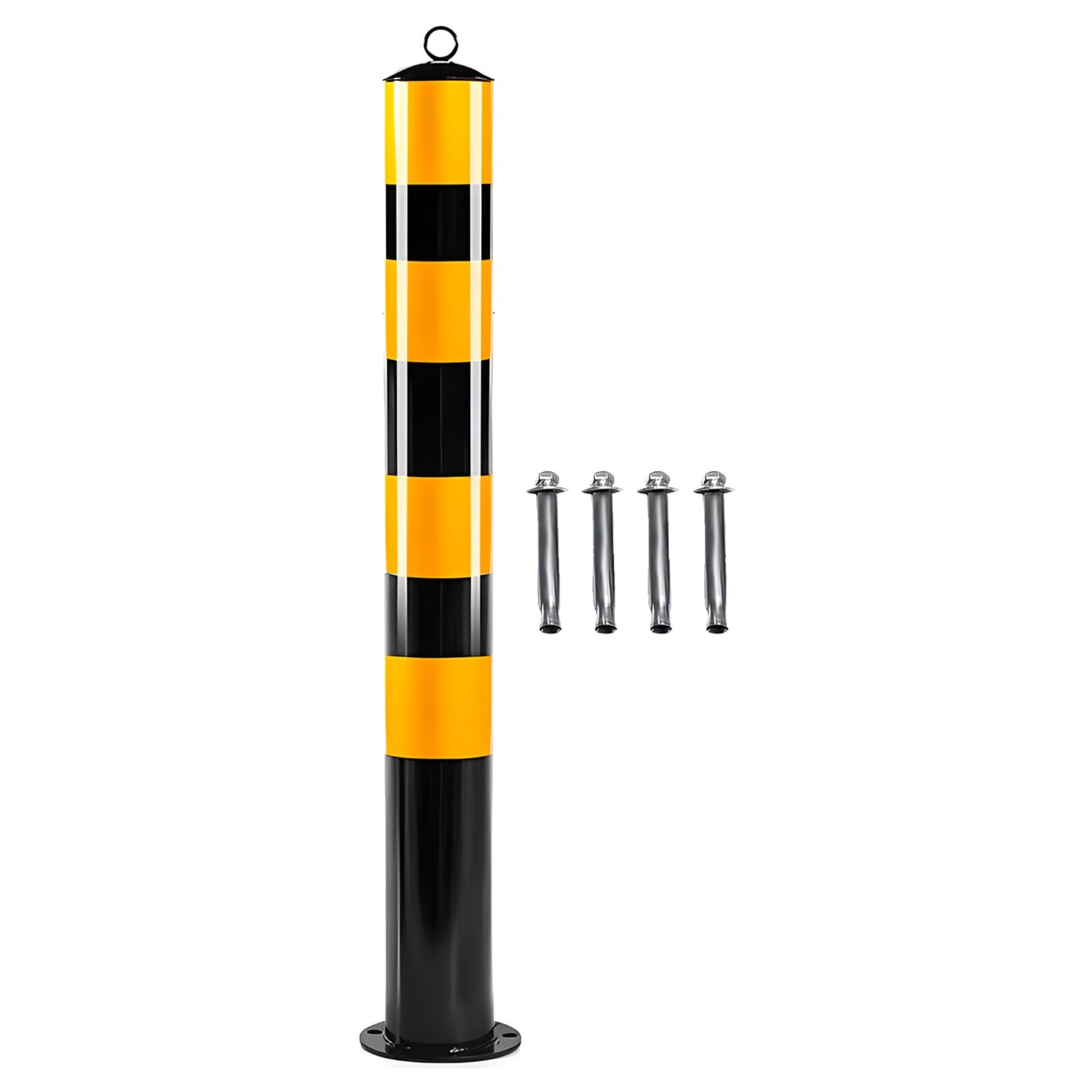 Barrière de sécurité routière durable pour stopper le stationnement sauvage