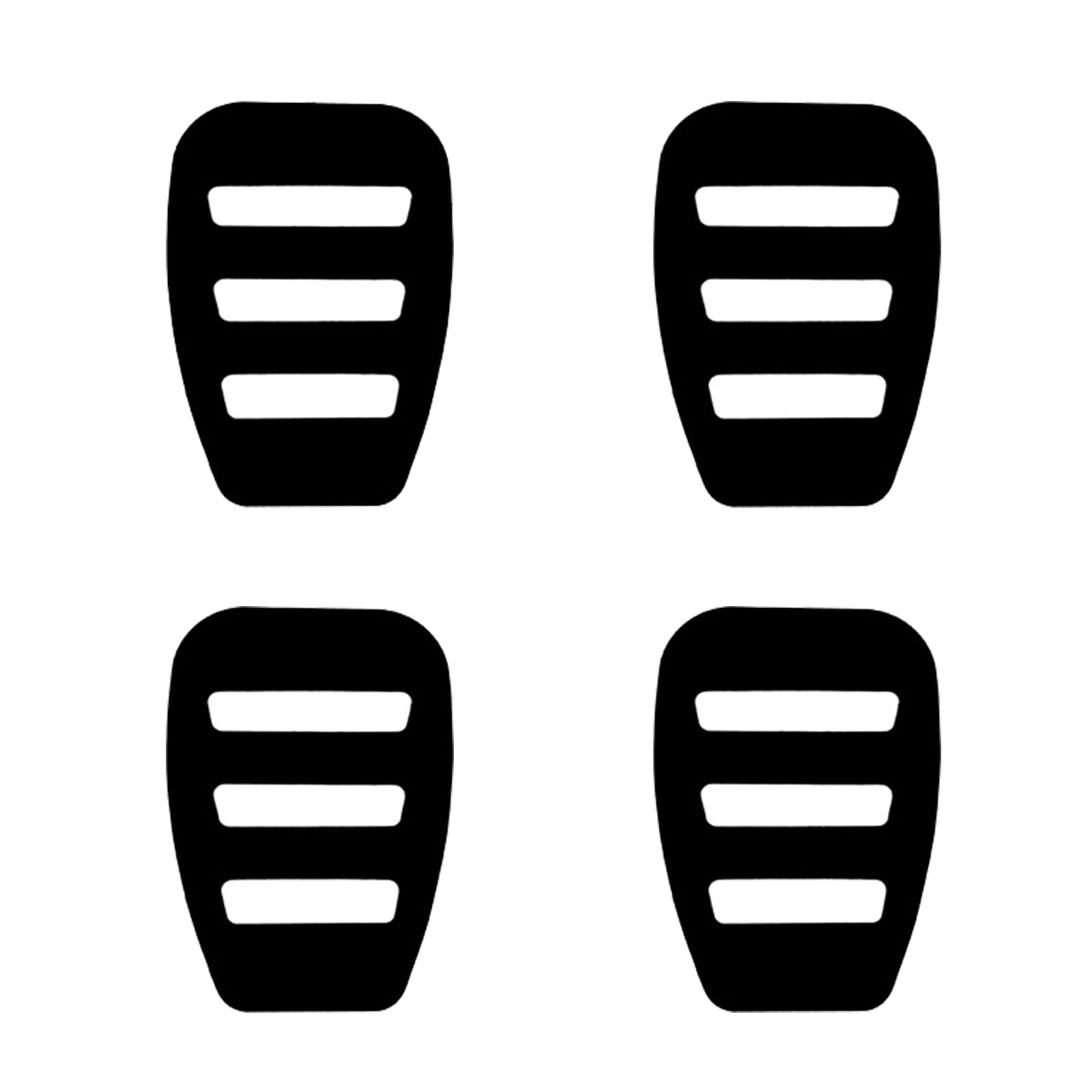 Gurxi4 Pieces Suit Pocket Square Holder Handkerchief Fixed Clip Pocket Square Handkerchief Support Board Men's Suit Tuxedo Handkerchiefs Keeper Square Towel Holder for Men Party Wedding