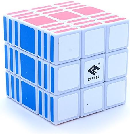 3x3x7 Cube4You White Cuboid Puzzle Cube Twisty C4U Toy NEW 7x3x3