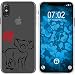 Produktbild PhoneNatic Case kompatibel mit Apple iPhone XS Max Silikon-Hülle Tierkreis Chinesisch M12