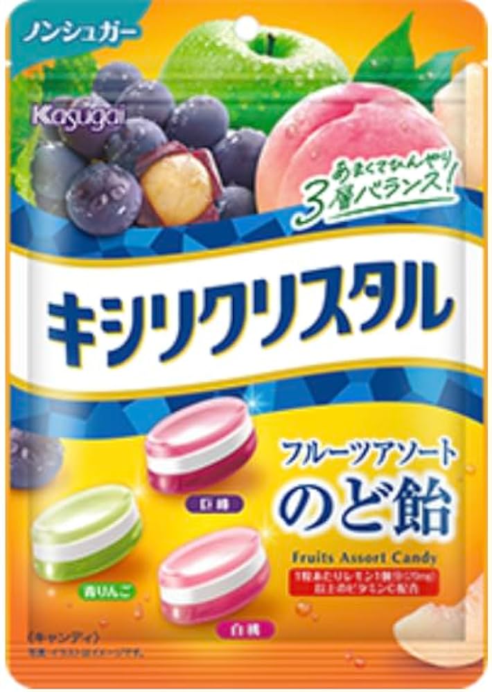 【グルメなクリスタル①】願いを叶えるはちみつバターキャンディ(虹入り) Amazon.co.jp: キシリクリスタル のど飴 アソートセット ハニー