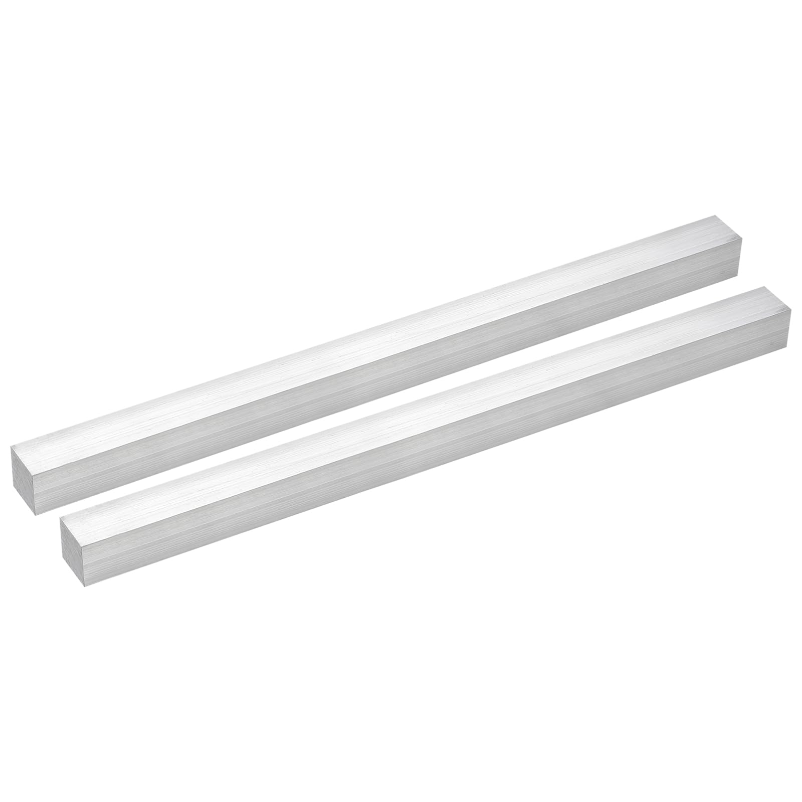 4 Pieces 1/4" X 2-1/2" X 12" 6061 T6511 Aluminum Flat Bar - Mill Stock For DIY & Fabrication