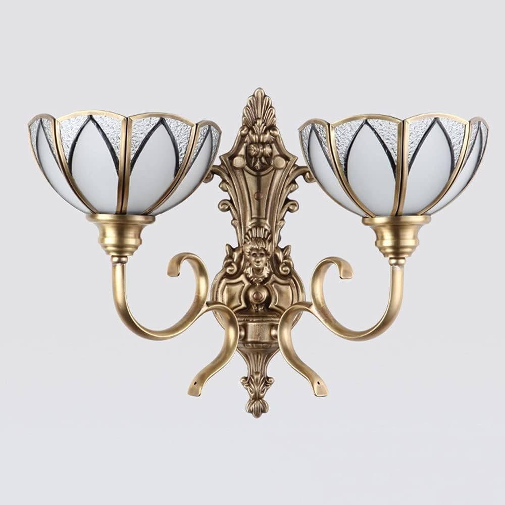 Olskfuh Light European Wall Retro Creativity Sconce Wall Lamp Exquisite Copper Bracket Wall Ing ?,