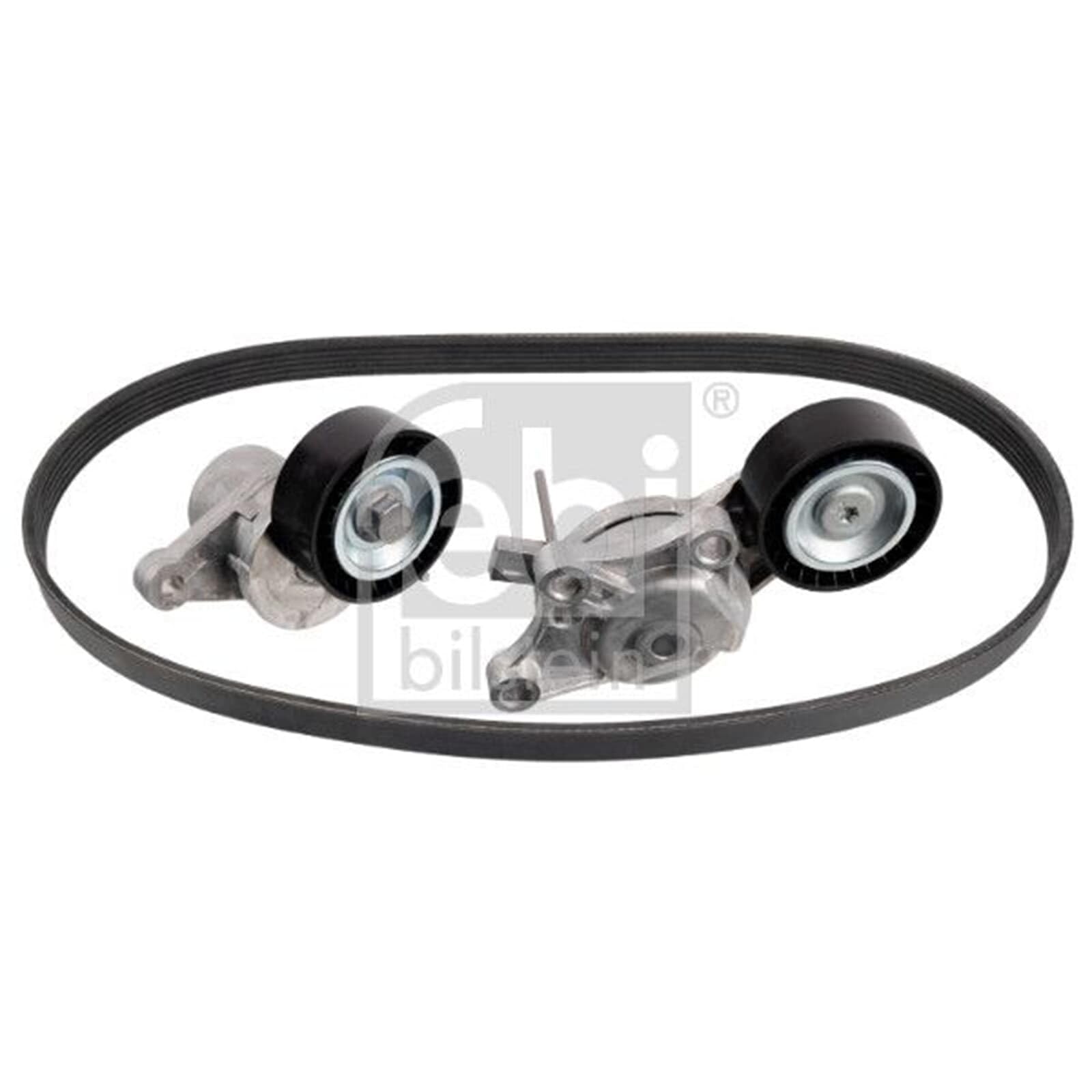 Febi bilstein 170033 Kit de courroie trapézoïdale avec tendeur de courroie 6 chiffres