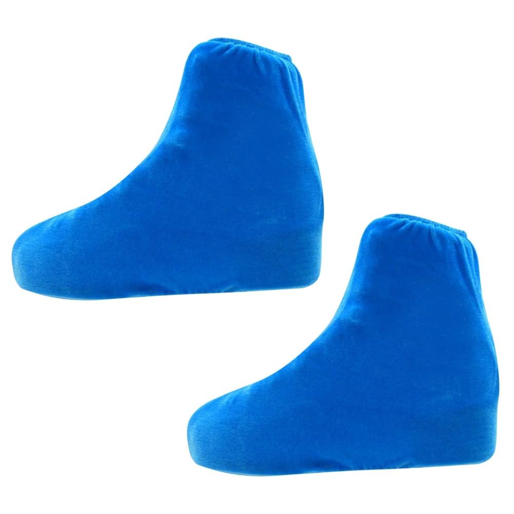 MiOYOOW Cubierta para botas de patín, cubierta de patín de hielo, cubierta de terciopelo elástico para botas de hielo y deportes de patinaje