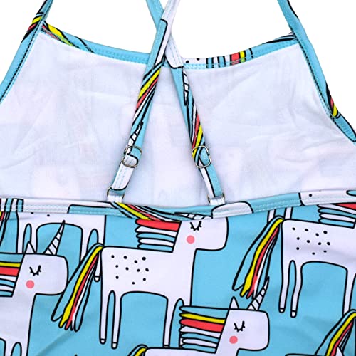 Image of Girls One Pieces Swimsuit Cute Swimwear Bathing Suits 2-12 Years