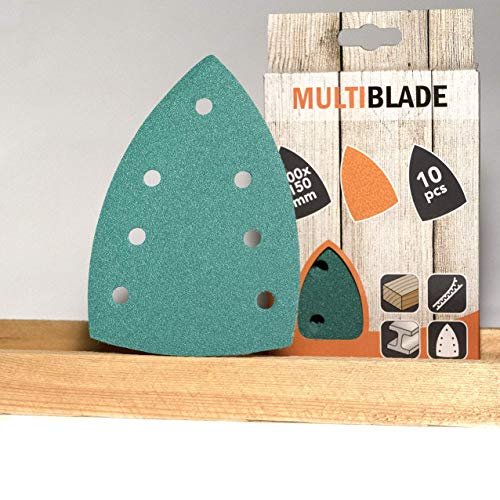 Multiblade - Foglio abrasivo professionale, 100 x