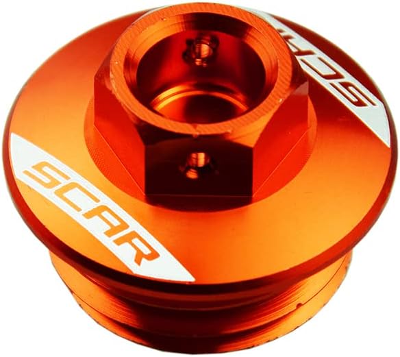 Leva Cambio In Alluminio Forgiato SCAR - Compatibile Con KTM SX/EXC 250-450 2011-2023, Colore Arancione - Foto 4