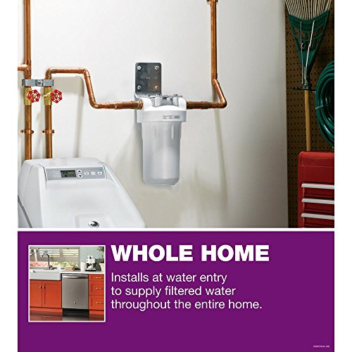 Image of GE FXHSC Whole House Water Filter,Replacement for Water Filtration System,NSF Certified: Reduces Sediment,Rust&Other Impurities from-Water,Replace Every 3 Months for Best Results,1 Filter,(Pack of 4)