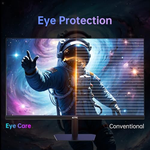 Image of KTC 24.5'' Gaming Monitor 180Hz FHD,Fast IPS 1080P 1 ms, 128% sRGB HDR10,Freesync HDMI x 2 /DP x 1 VESA Tilt Adjustable Xbox PS5 Switch (HDMI Cable Included) (Renewed)