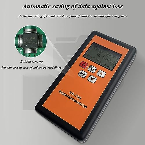 Medidor EMF Digital Recargable con Pantalla LCD miniatura 3