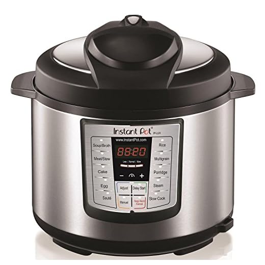 Instant Pot IP-LUX60V3 LUX60V3 V3 6 Qt 6-in-1 Multi-Use Programmable Pressure, Slow, Rice Cooker, Sauté, Steamer, and Warmer, 6 Quart, Stainless Steel/Black