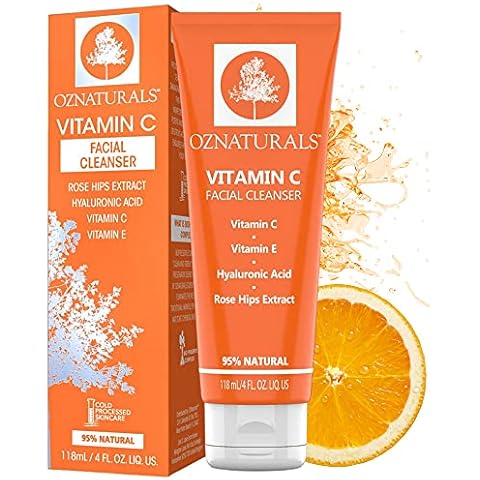 OZNaturals Vitamin-C-Gesichtsreiniger - Dieser natürliche Gesichtsreiniger ist der effektivste Anti-Aging-Reiniger-Standard Cover