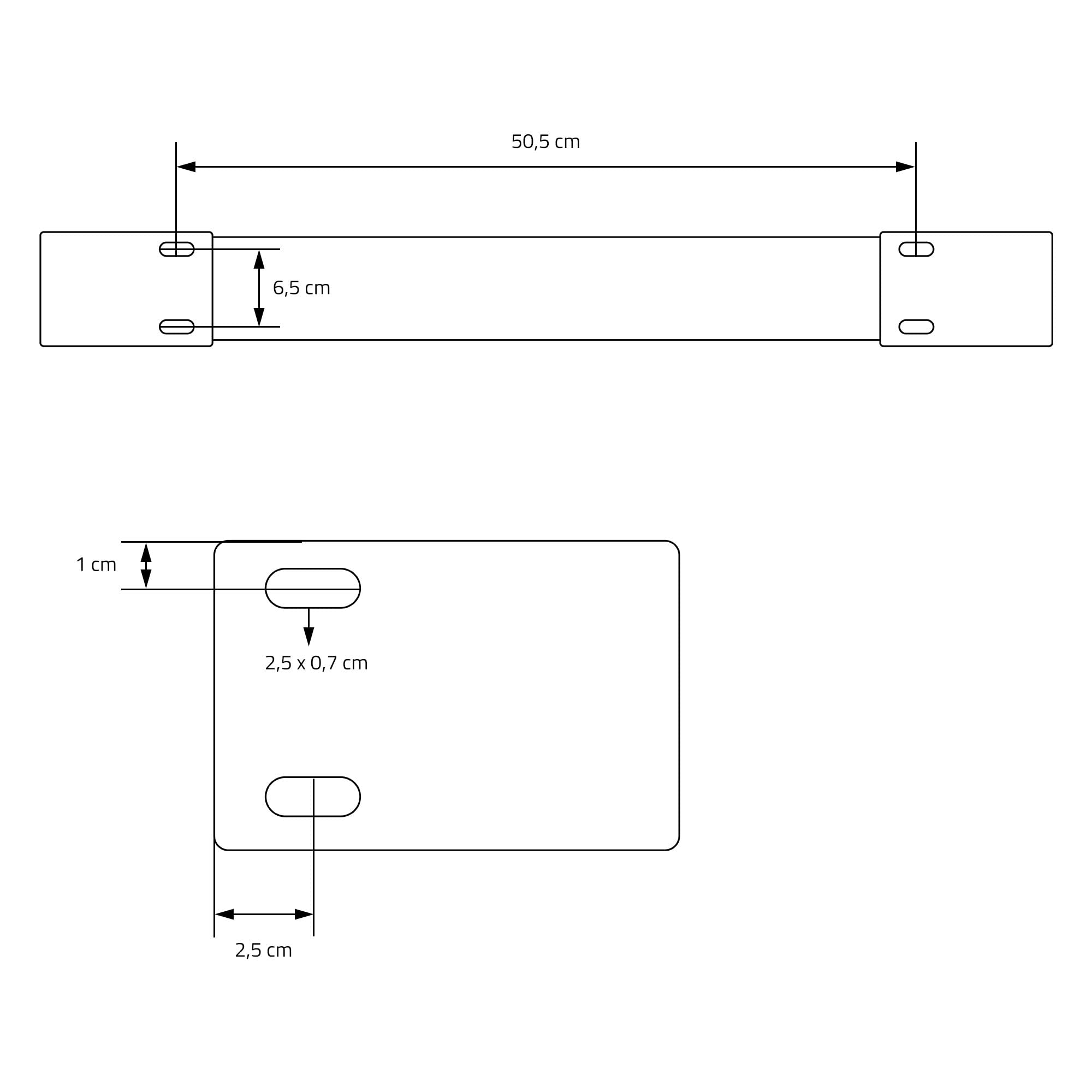 ML-Design Set 2X Base de Mesa en U 70 x 74 cm Soporte Negro Mate de Metal Acero Recubierto de Polvo Bastidor para Escritorio Pata para Consola Sostén para Tablero Pie Armazón Diseño Industrial