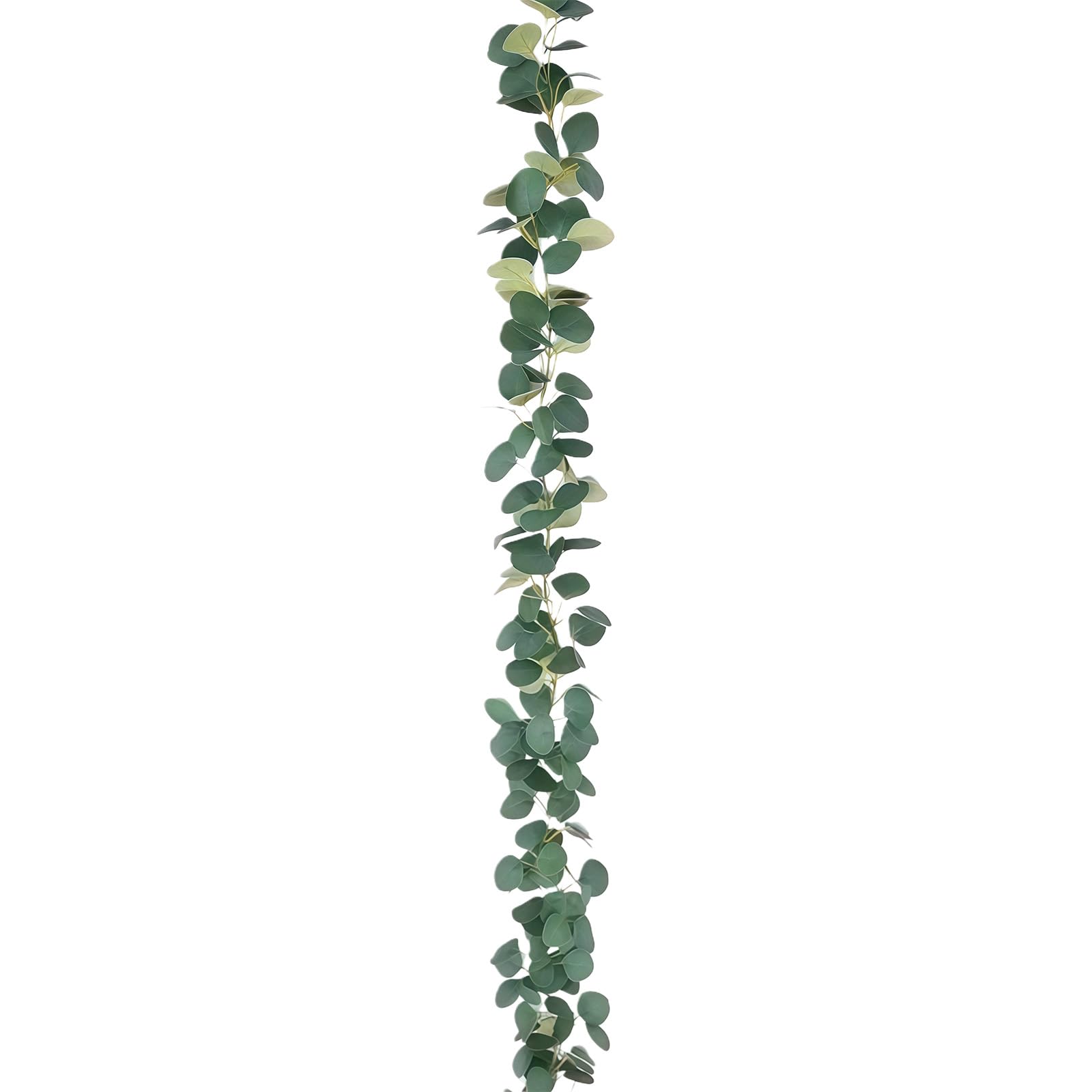 Jazuaiao Bendable Realistic Eucalyptuses Leaves LED Garlands for Mantels Staircase Centerpieces Wedding Christmas Decors Indoor Outdoors Parties Lighting Decors