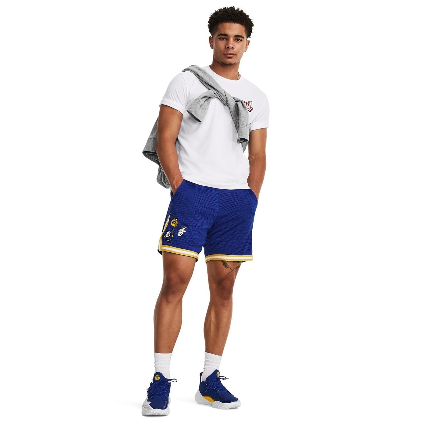 Under Armour Camiseta de manga corta para hombre Curry Goat