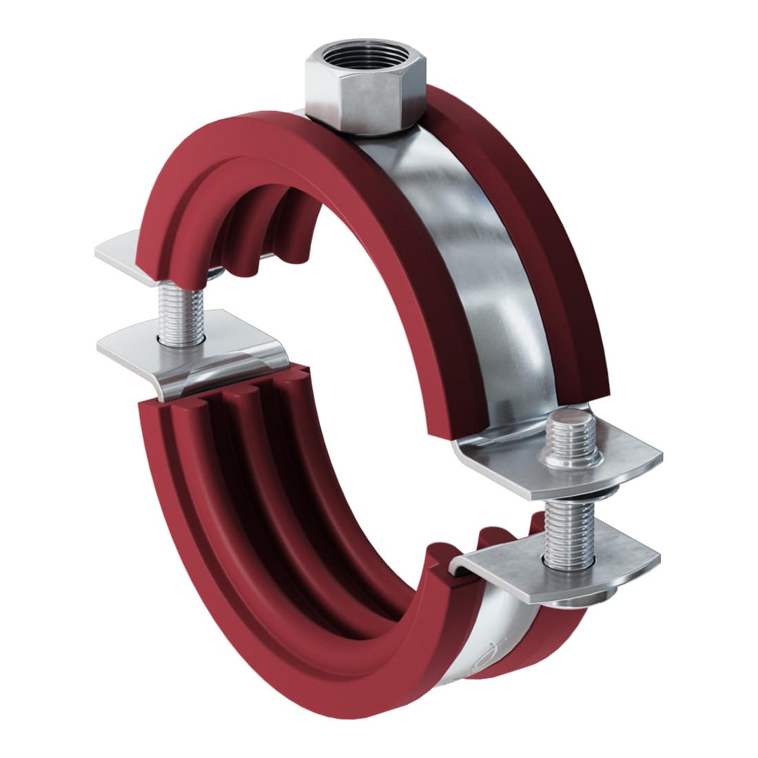 Fischer Collare per tubi con guarnizione in silicone FRSH - FRSH 80-86 COLLARE C/GUARNIZ.S