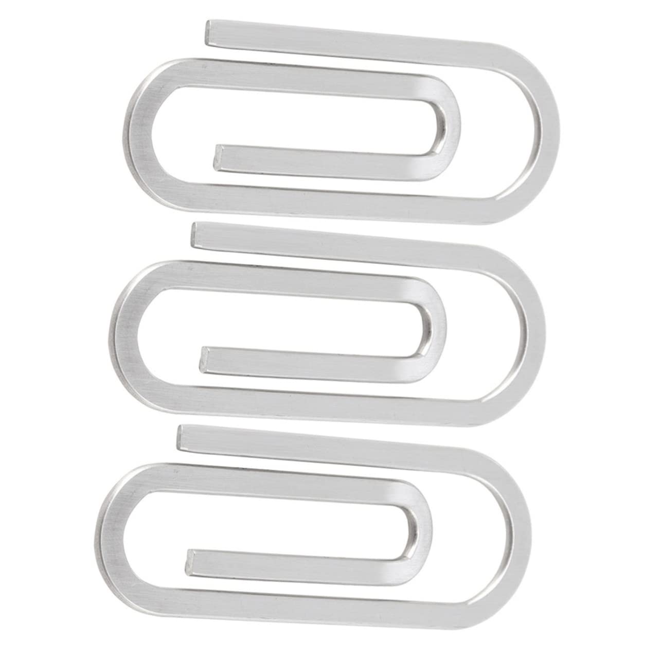 SHINEOFI 12 Pz graffetta per fogli morsetto per fissare il denaro grosse graffette metalliche miniclip office uffizi raccoglitore documenti accessori per ufficio archiviare graffette Silver