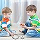 SNONESIY Stressabbau Spielzeug: 2 Pcs Unendlicher Flip Chain Fahrradkette Anti Stress Spielzeug, Metall, Silber, 34 x 21 mm und 7,5 x 2,5 cm, Erwachsener, Stressabbau