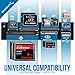 SABRENT 74 in 1 3.5 Inch Internal Flash Media Card Reader/Writer with USB Port (CR-USNT)