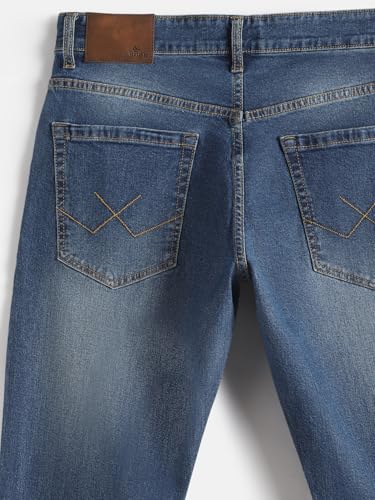 Image of WROGN Men's Slim Fit Jeans | Mid Rise | Jeans for Man